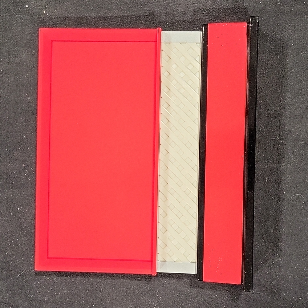 SpecCast Red Blank Diorama Billboard and Bank